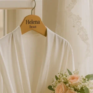 Hochzeit Kleiderbügel für das Brautkleid – Geschenk zur Hochzeit oder fürs Getting Ready